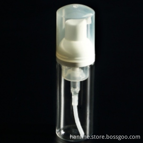 Factory custom logo bright 60ML plastic PET beurre corporel bottle